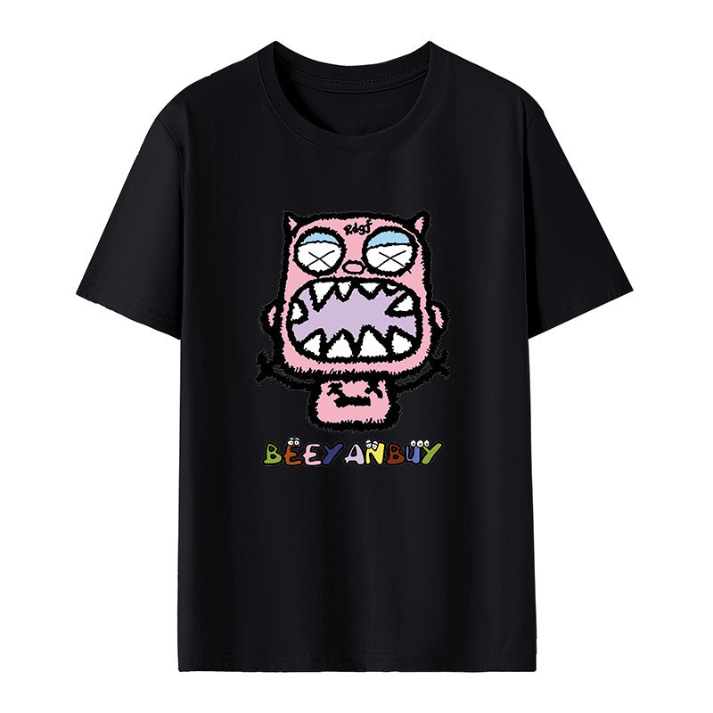 Dame T-shirt med legende grafisk print og afslappet snit Stilla