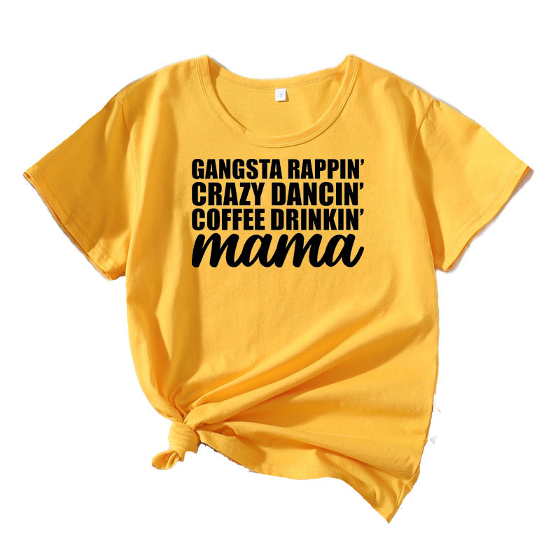 Kvinder Sjov Sætning Grafik T-Shirt Stilla