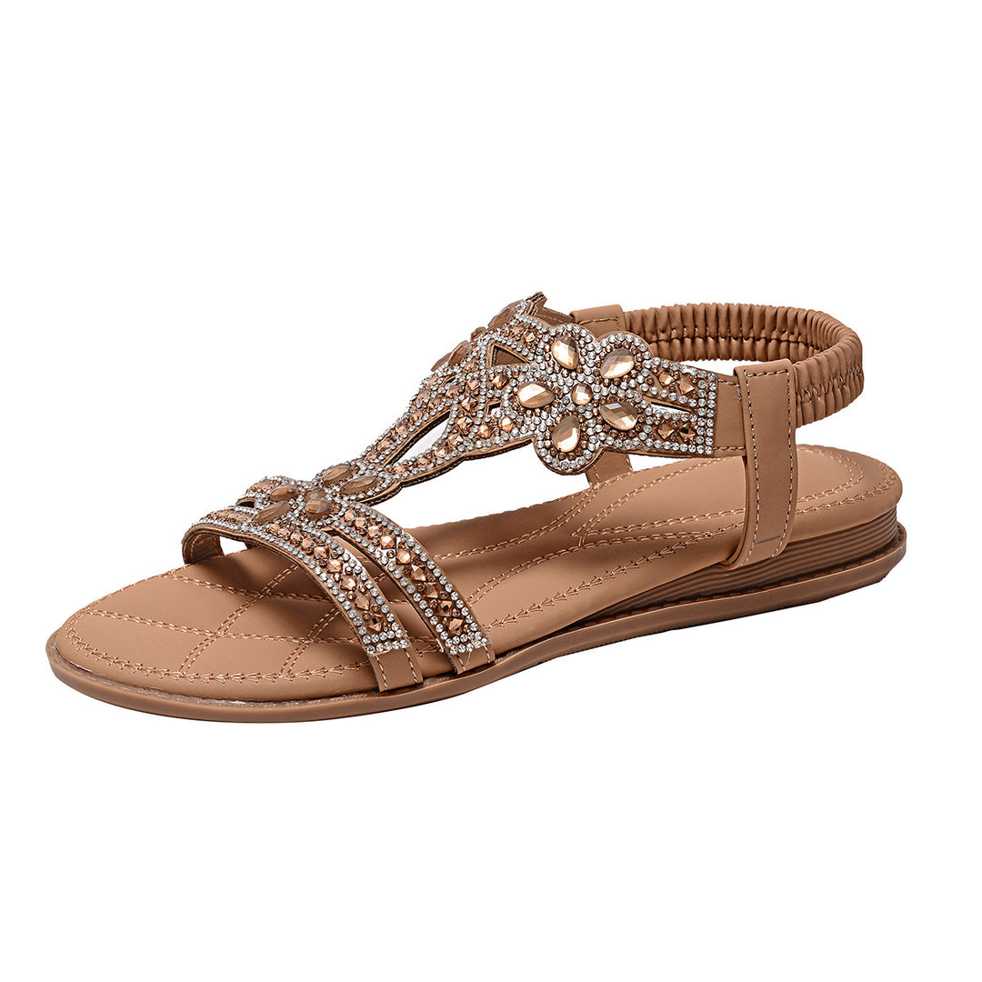 Dame Strass Sandaler Stilla