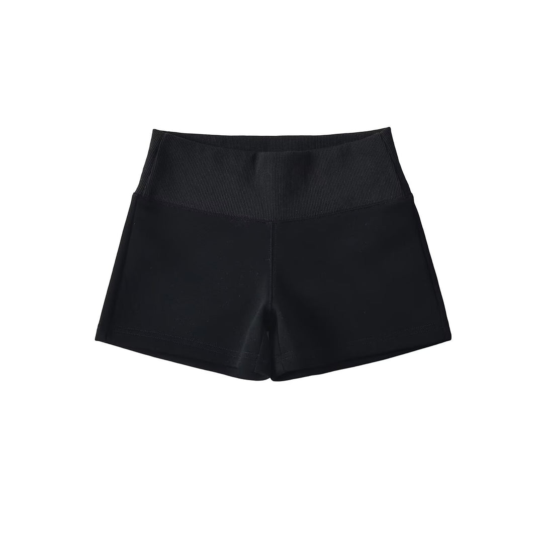 Dame Sporty Høj talje-Shorts med åndbart materiale og elastisk komfort Stilla