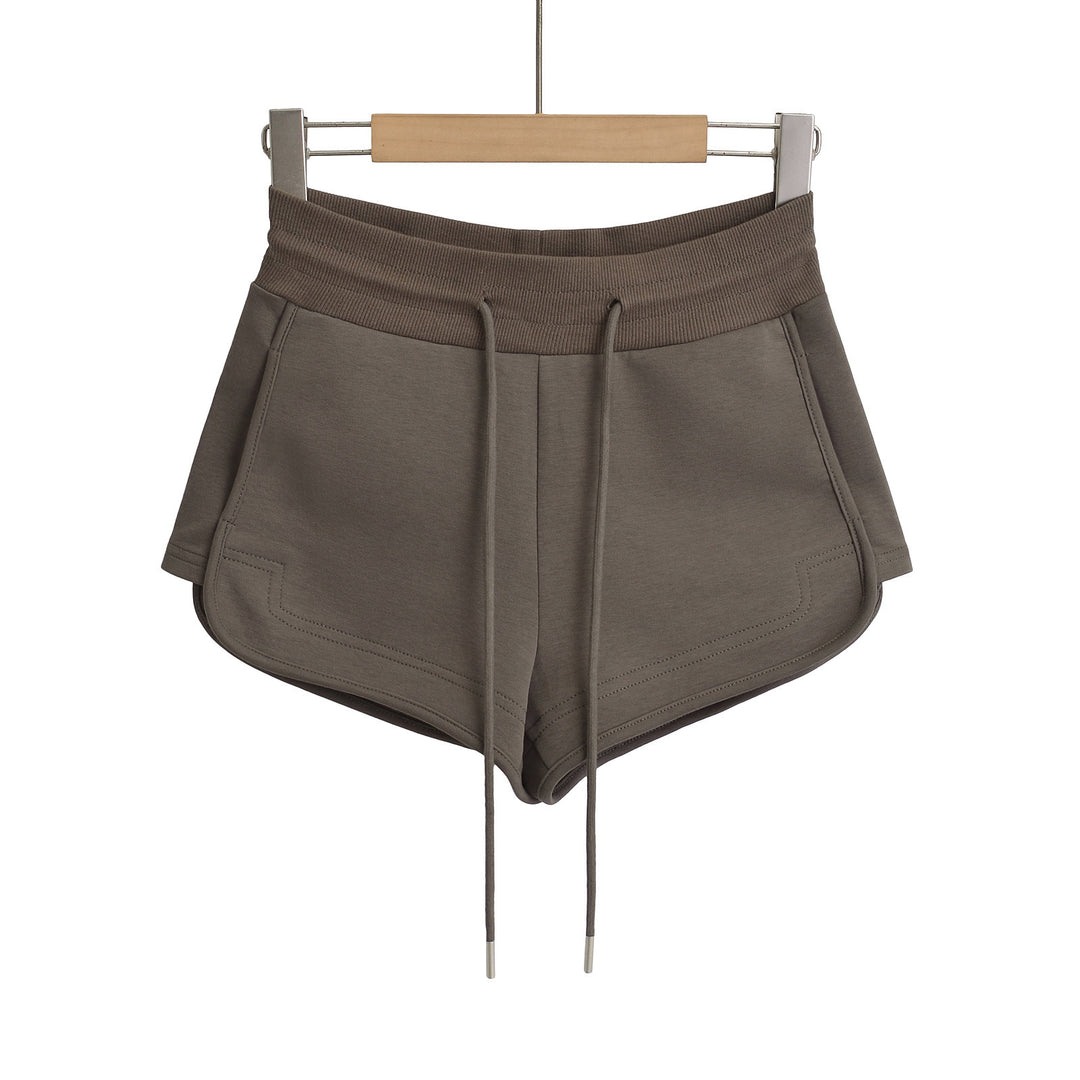 Dame Sporty fritidsshorts med justerbar snøre og afslappet design Stilla