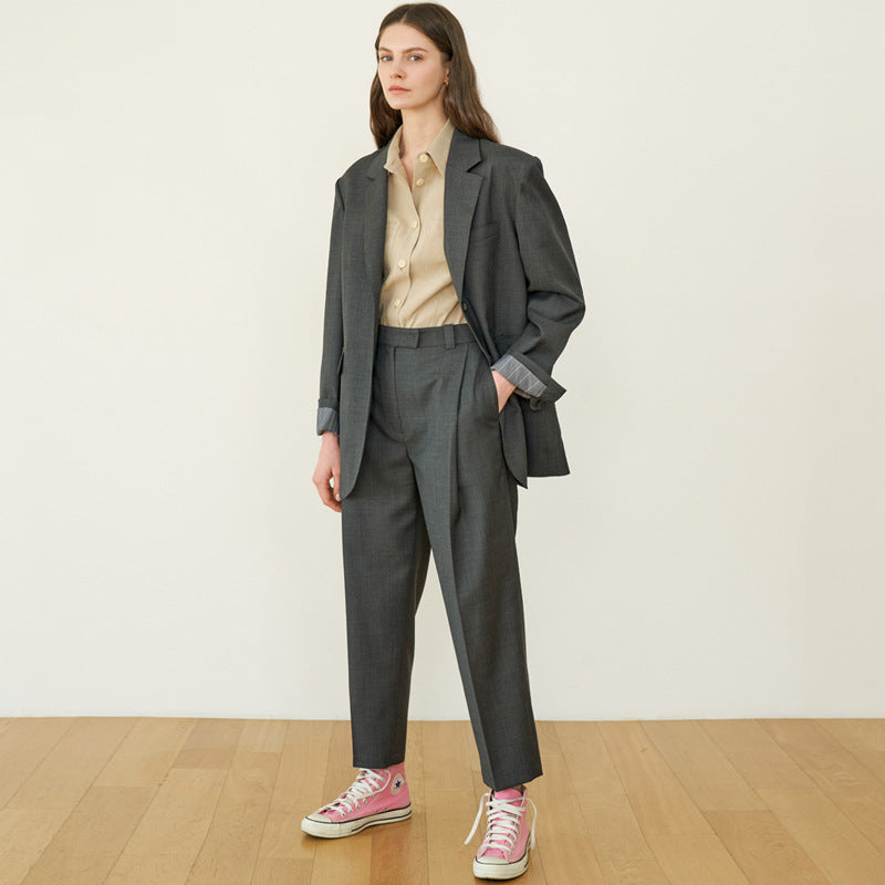 Dame stilfuld Oversized Blazer i høj kvalitet stof med moderne detaljer Stilla