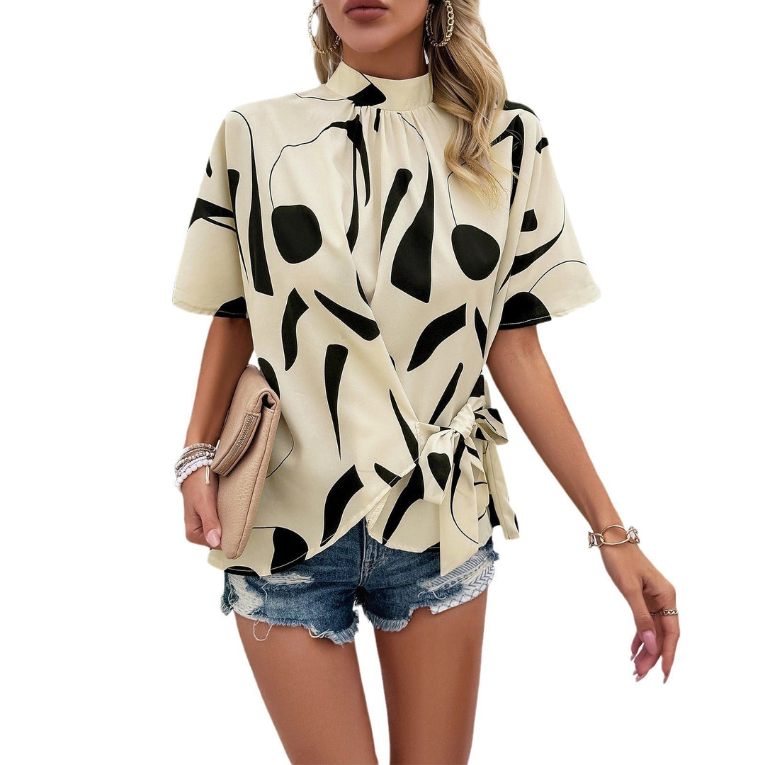 Skovae | Damebluse med printmønster