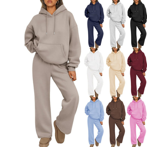 Dame tracksuit med casual snit og praktiske lommer Skovae