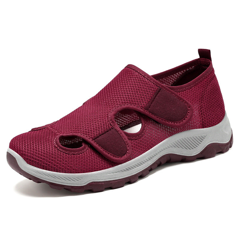 Femme justerbare stropper åndbare Slip-On sneakers Stilla