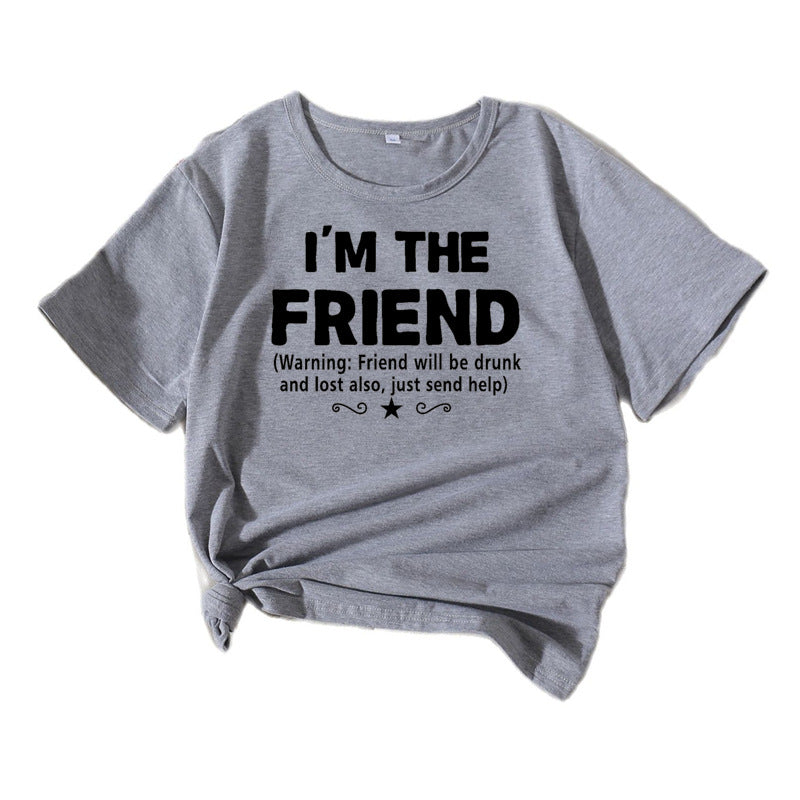 Kvinder Casual Komedie Grafik T-Shirt Stilla
