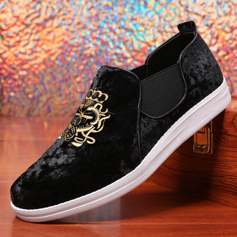 Femme Slip-On Fløjl Sneakers Stilla
