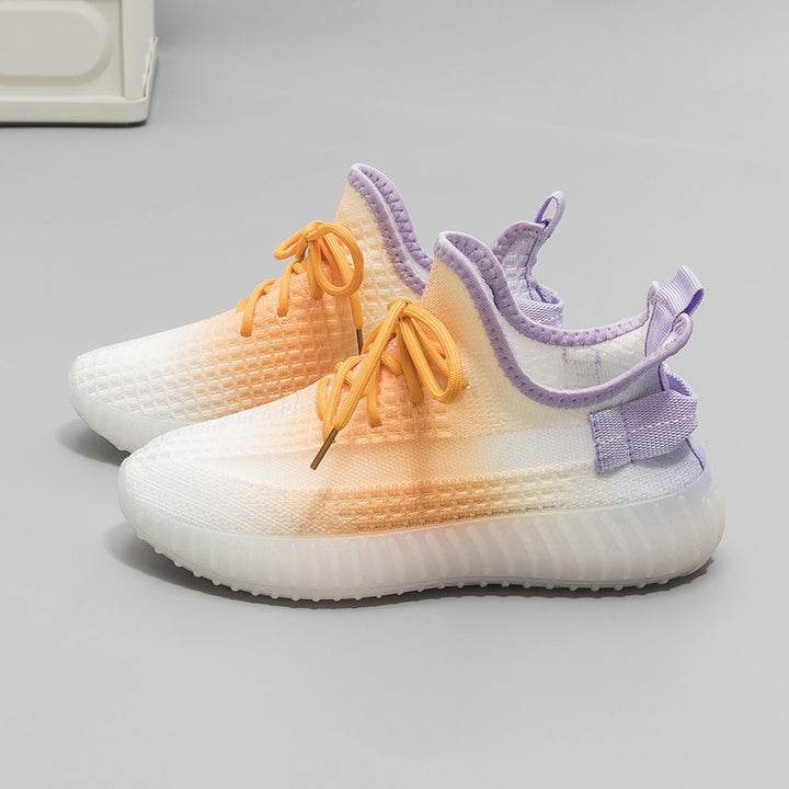 Dame Sporty Sneakers med innovativt strikdesign og fleksibel sål Stilla