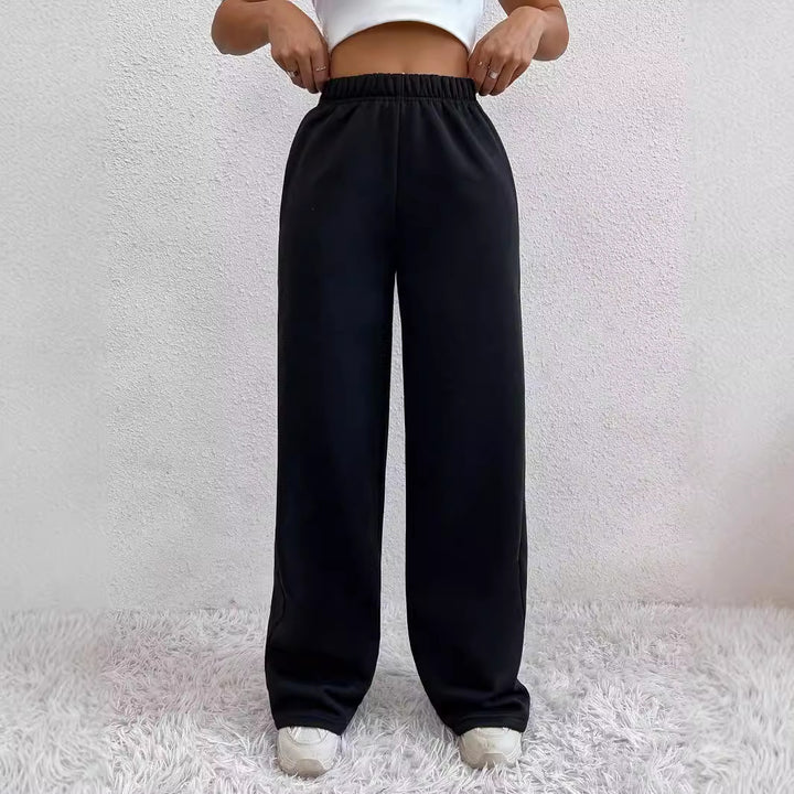 Dame Behagelige High-Waist Fritidsshorts med bred pasform Stilla