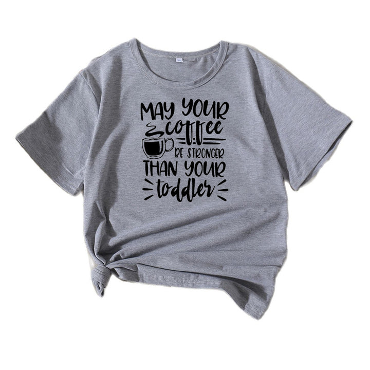 Dame Relaxed Fit Kaffeelsker T-shirt Stilla