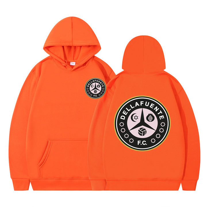 Kvinders hættejakke med præget logo og blød fleece Skovae