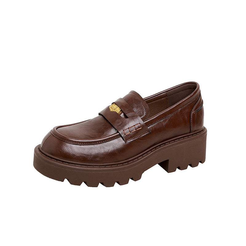 Dame Chunky Loafer-sko med markant sål Stilla