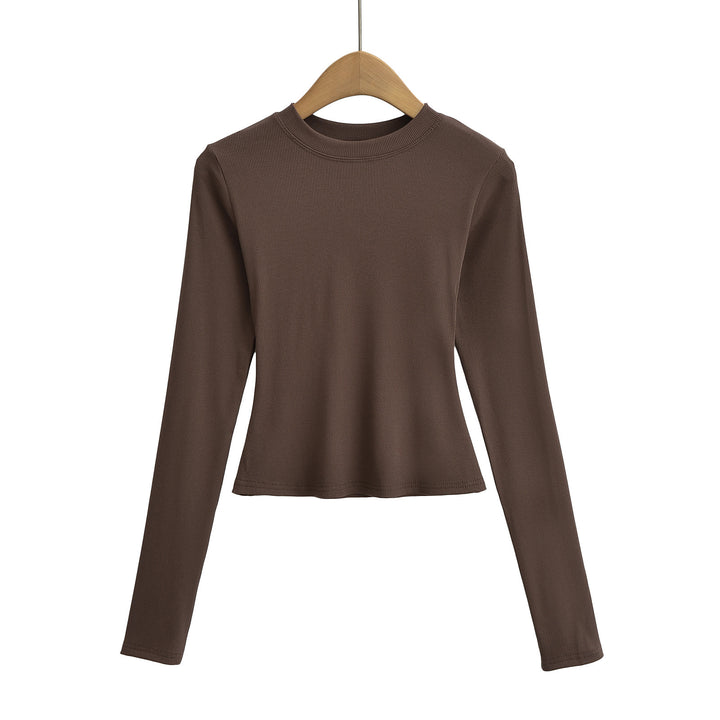Dame Langærmet T-shirt med moderne snit og højkvalitetsmateriale Stilla