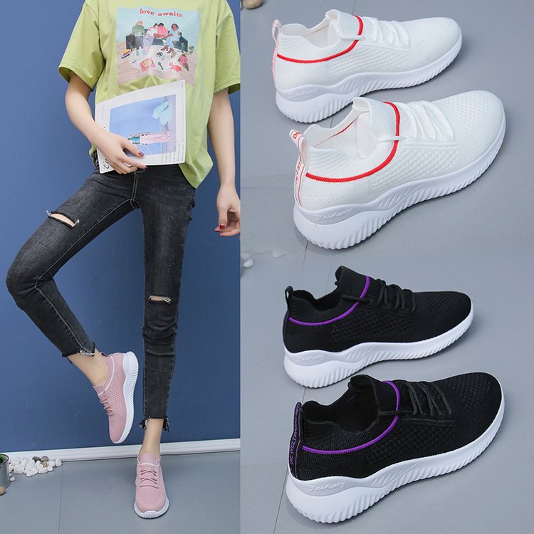 Dame Komfortable og fleksible Sneakers med åndbart overmateriale og ergonomisk dæmpning Stilla