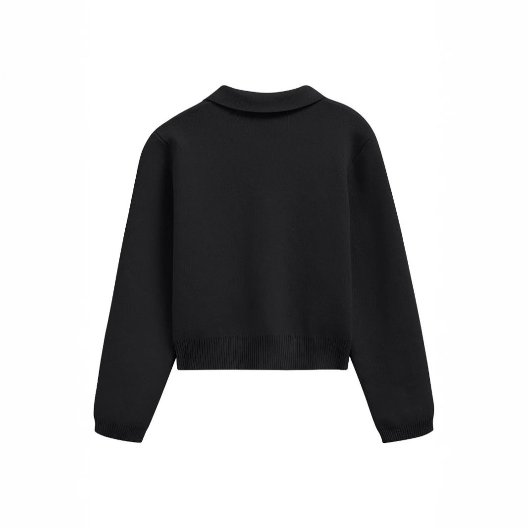 Dame mode kort jakke med elegante knapper Stilla