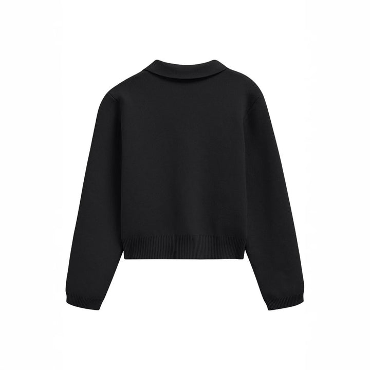 Dame mode kort jakke med elegante knapper Stilla