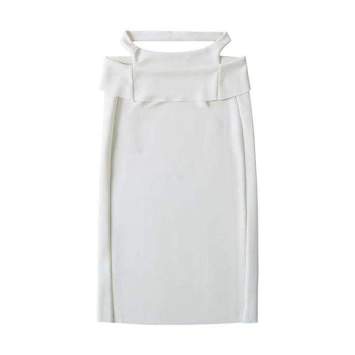 Dame elegant omslagsskjørt med højkvalitets materiale og stilfuldt design Stilla