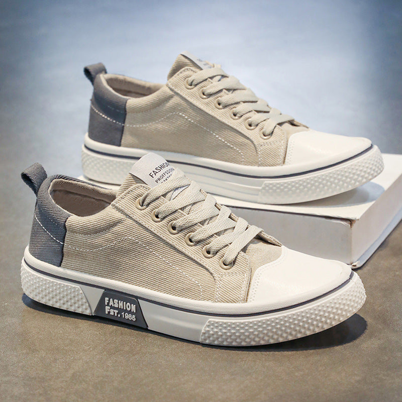 Femme Retro Canvas Low-Top Sneakers Stilla