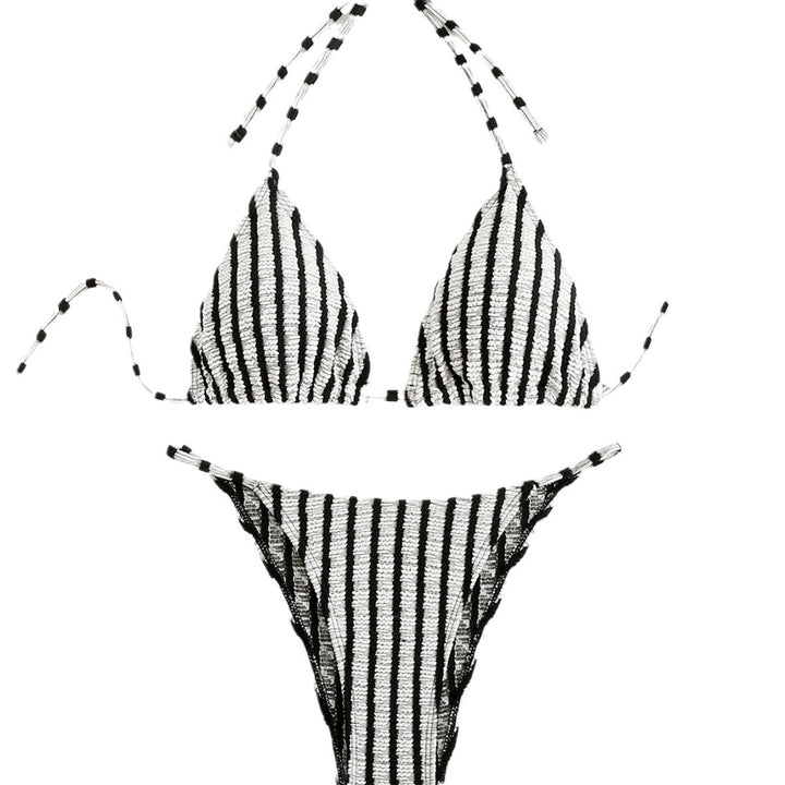 Dame Stribet Trekants-Bikini-Sæt Stilla 1750838716