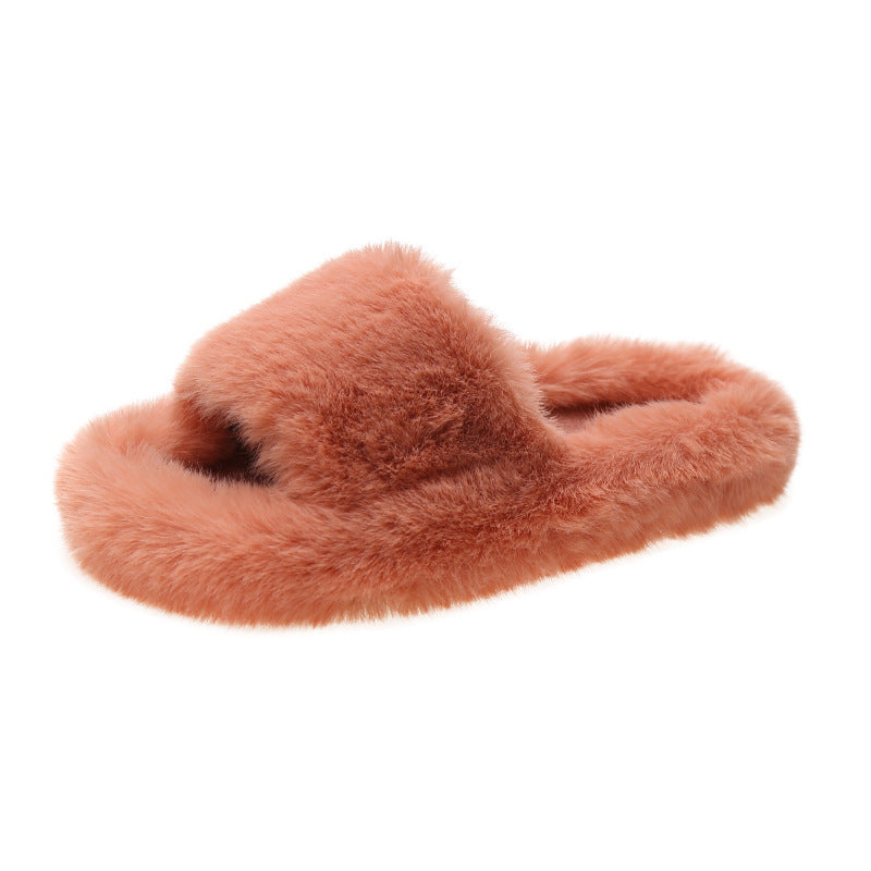 Dame Fluffy Hjemmesko med blødt Plys og ergonomisk Fodbed Stilla