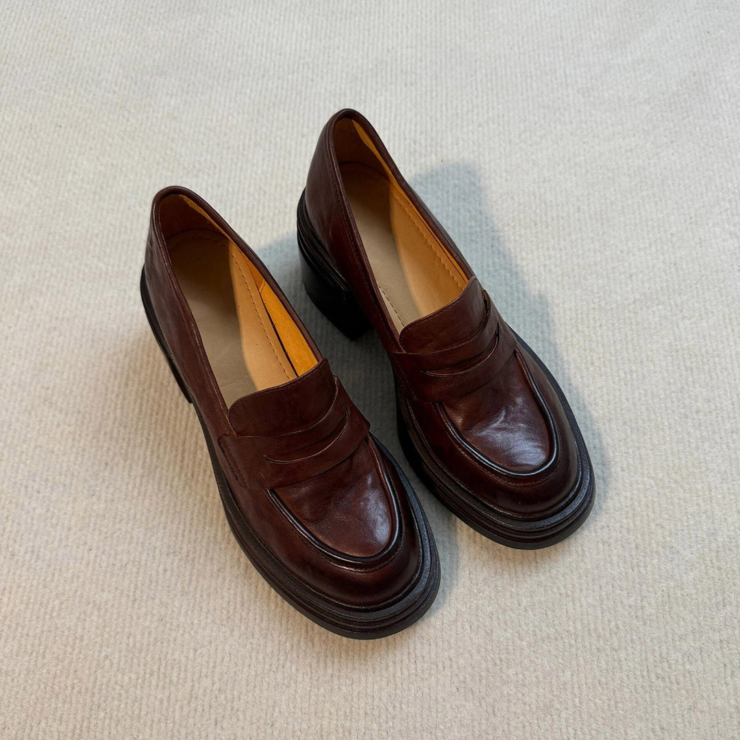 Dame elegante chunky Slipper Stilla