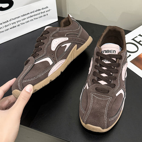 Dame Sporty Sneakers med åndbar overfladestruktur og skridsikker sål Stilla