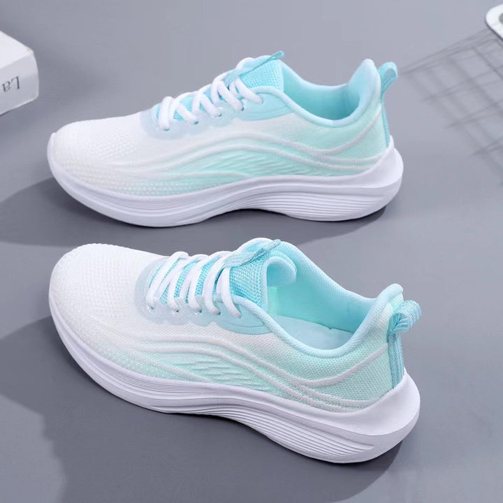 Damer Sporty Løbesneakers med åndbart mesh-overflade og fleksibel sål Stilla