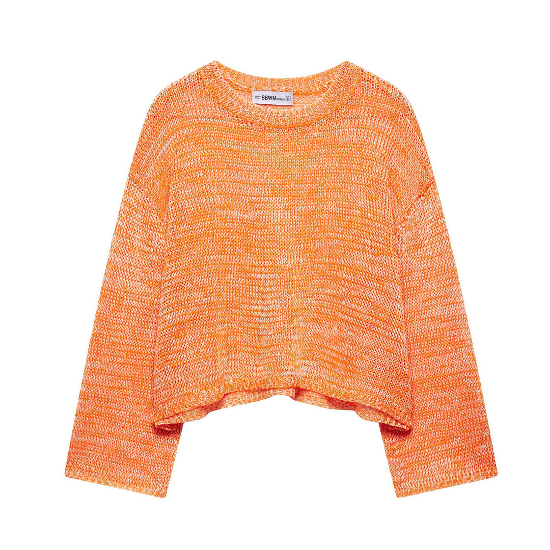 Femme Kort Strikpullover Stilla