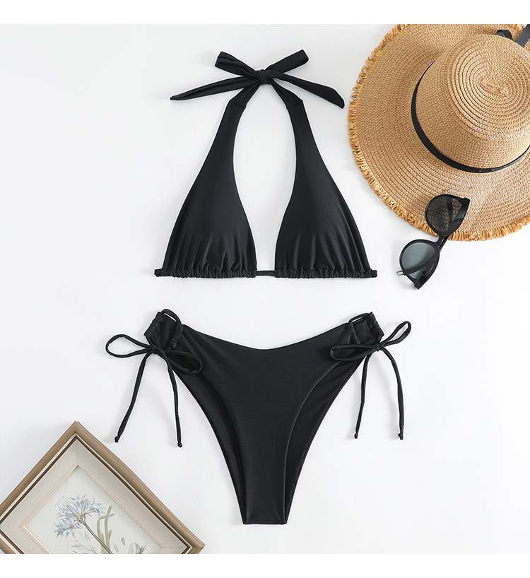 Dame Justerbart Halsbånd-Bikini-Sæt Stilla