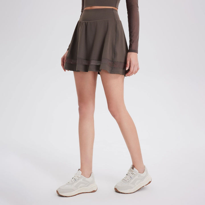 Stilla | Livet Slankende Skort Hurtig Tør, Indbygget Shorts & Multi Sport