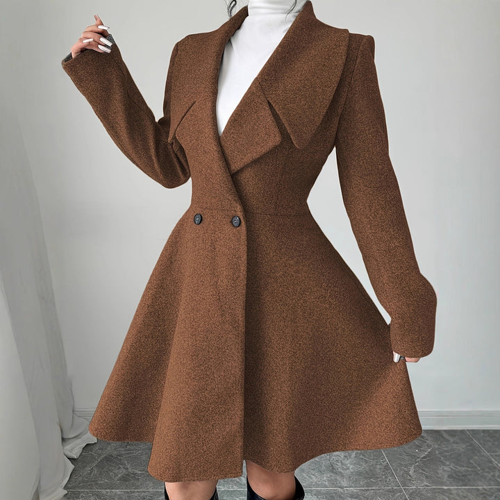 Dames fashionable og elegant lang blazer Stilla