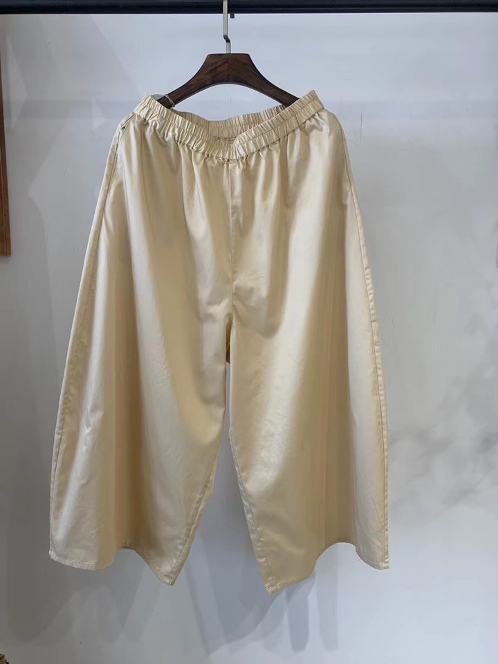 Femme Elegante Bred Bomuldsculottes Stilla