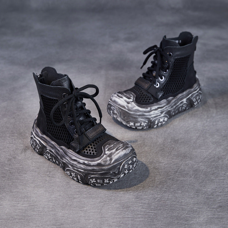 Herrer Åndbare High-Top Sneakers Stilla
