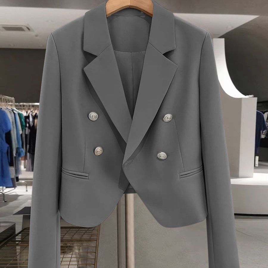 Damer tidløs dobbeltbrystet blazer Stilla