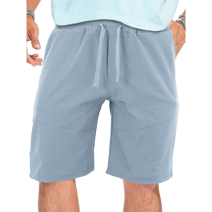 Herrer behagelige Sweatshorts med elastisk talje og praktiske sidelommer Stilla