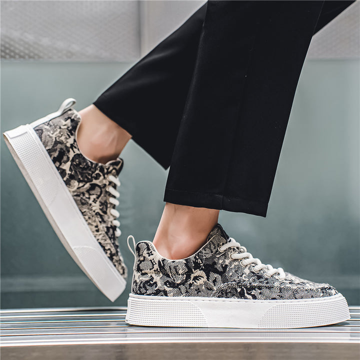 Herre Trendy Grafiktrykkede Sneakers Stilla