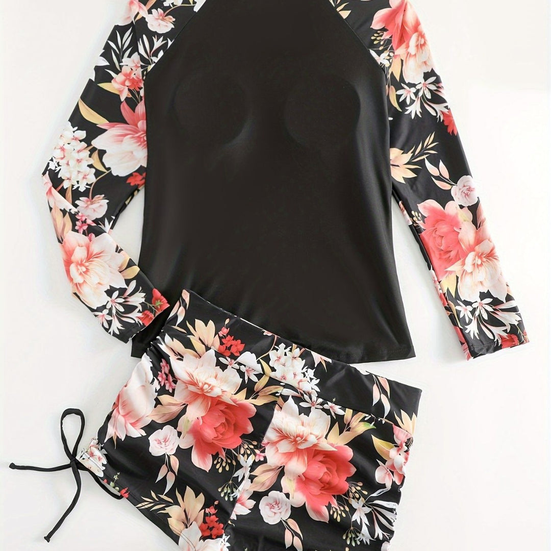 Dame Rashguard og Badshorts Sæt Skovae