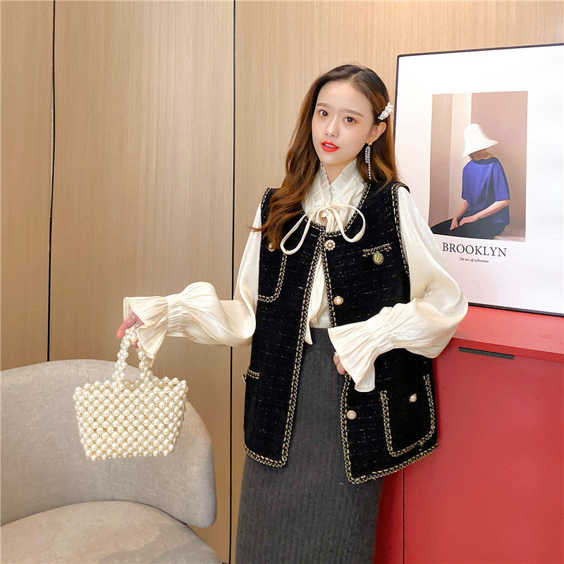 Femme Elegante Tweed-Jakke Stilla