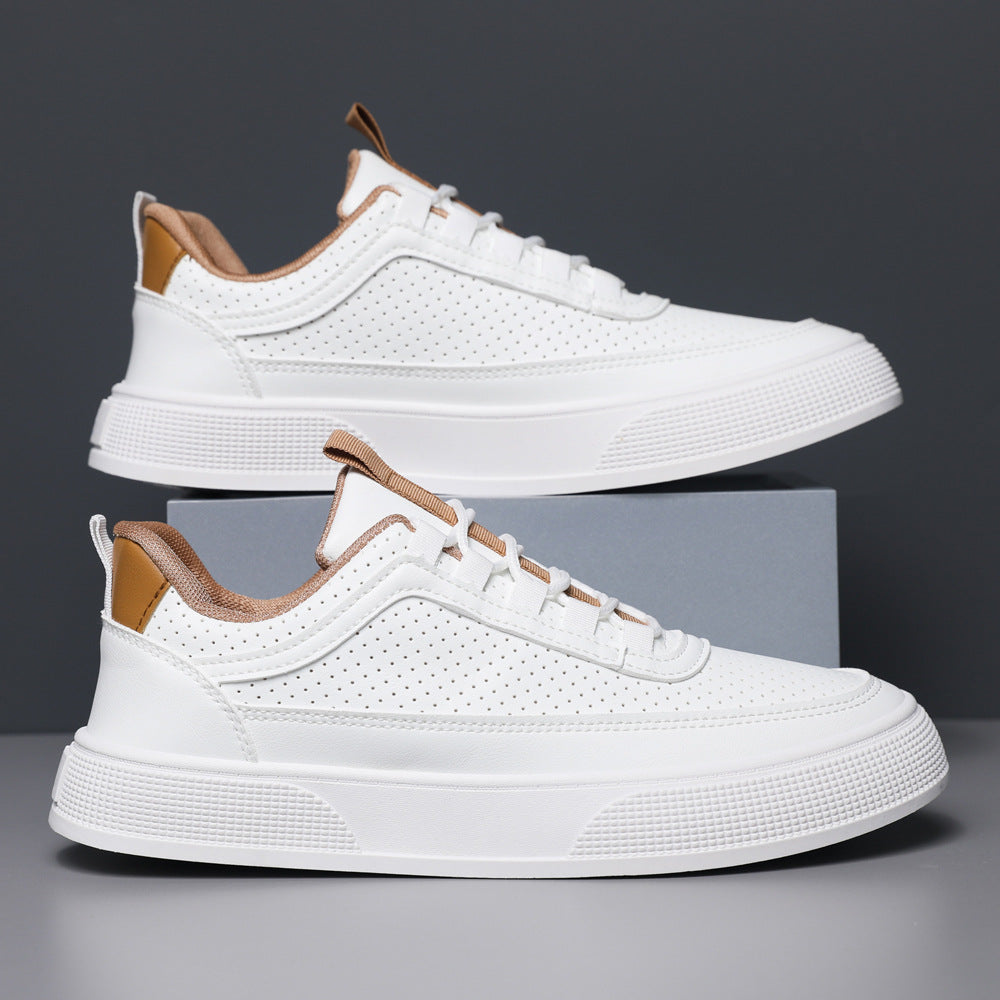 Dame fritids-sneakers med åndbart overfladestruktur og skridsikker sål Stilla