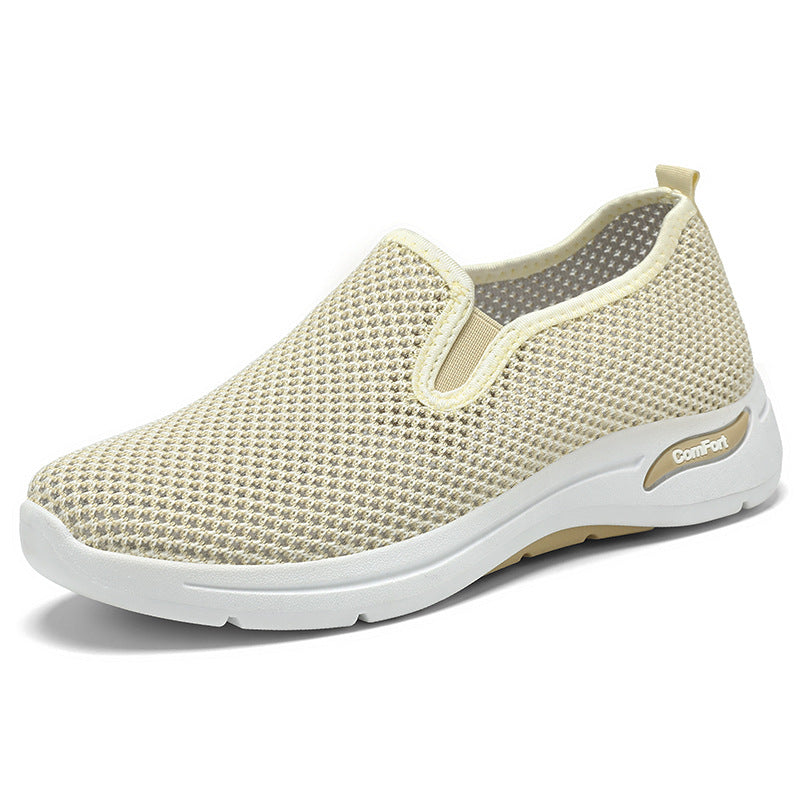 Dame Behagelige Slip-On Sneakers med åndbart Overmateriale Stilla