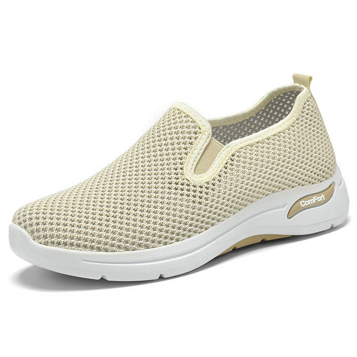 Dame Behagelige Slip-On Sneakers med åndbart Overmateriale Stilla