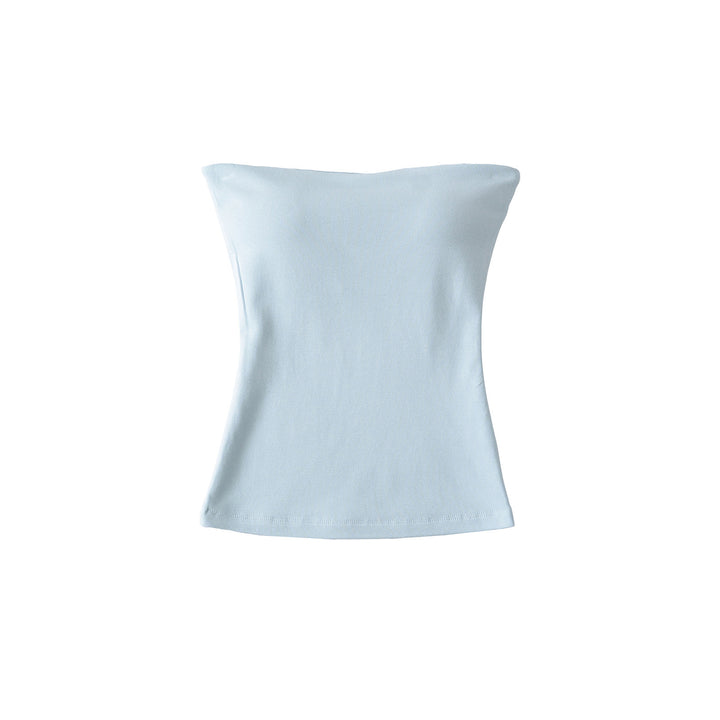Dame Off-Shoulder Shirt i blødt strækstof med figursyet snit Stilla
