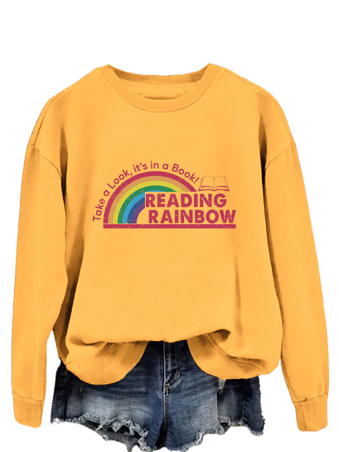 Kvinder casual sweatshirt med unikt print Stilla