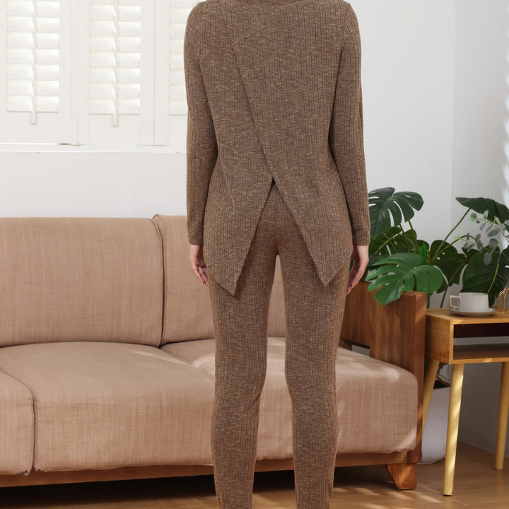 Dame Loungewear Sæt med overdimensioneret top og smalle leggings Stilla