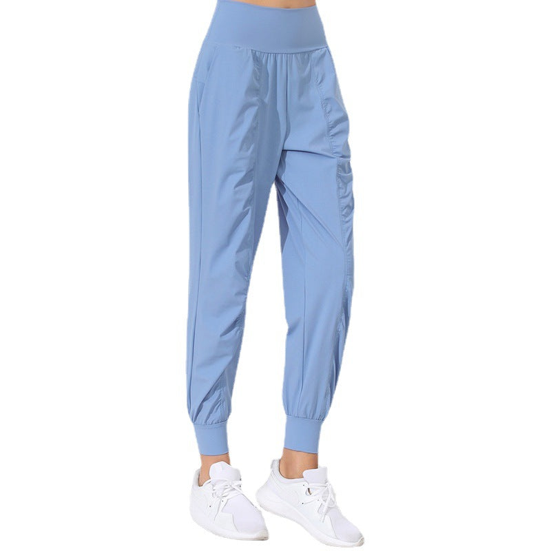 Dame Lettere Sporty Joggingbukser med høj talje og elastiske manchetter Stilla