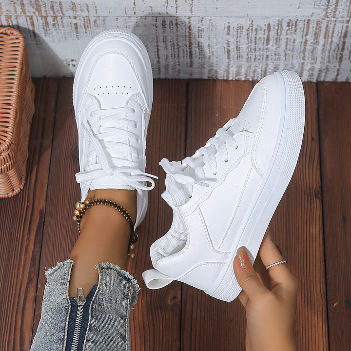 Dame Fritids Snøresko Mode Sneakers Stilla