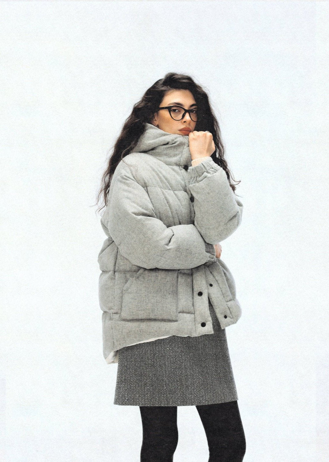 Stilla | Havne Oversized Pufferjakke
