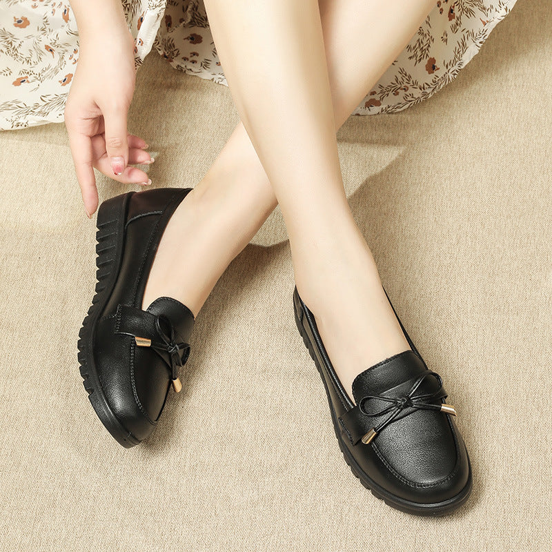 Femme Elegante Casual Slipper med sløjfedetalje Stilla