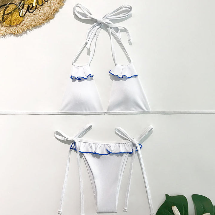 Femme Flæse Trekant-Bikini-Sæt Stilla