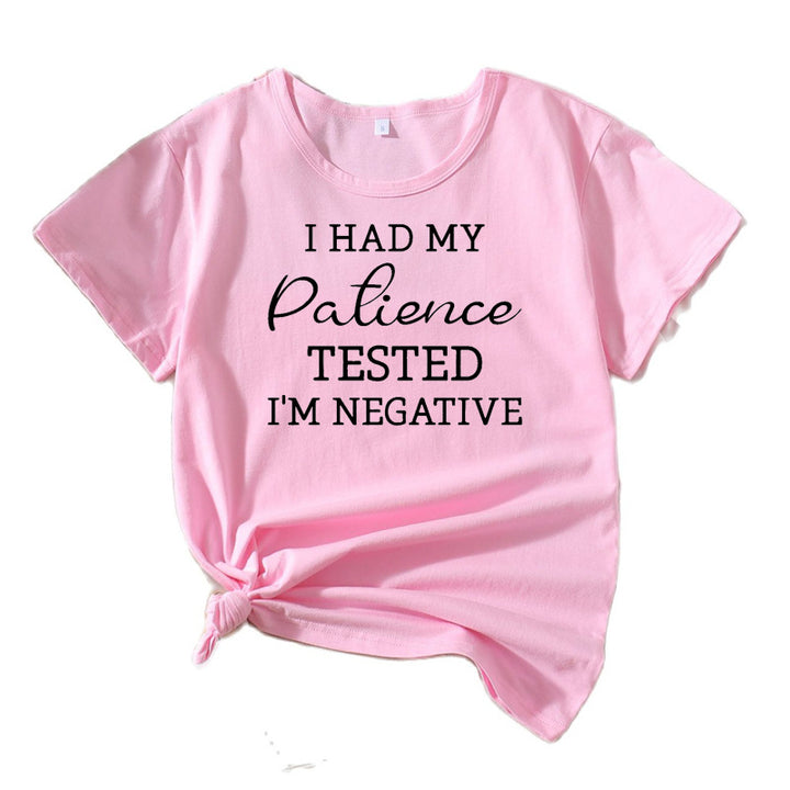 Dame Fritids Humor T-shirt Stilla 1751262452